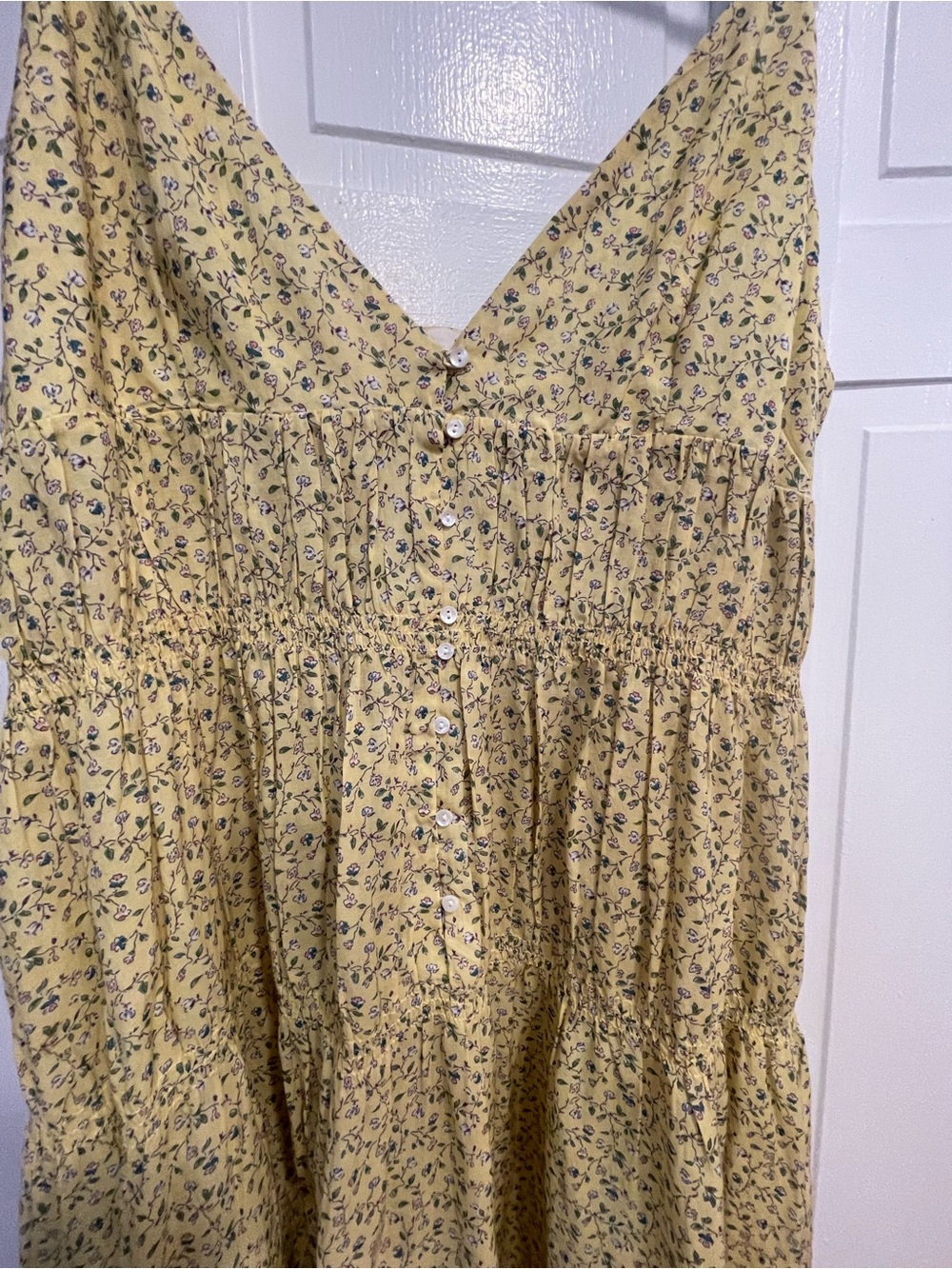 Doen Irina Yellow Floral Maxi Dress - Picture 8 of 13